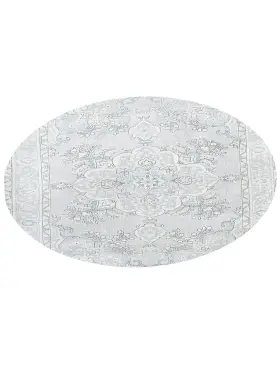 Grau Persien Persischer Vintage Teppich 198 x 198 cm - view 1