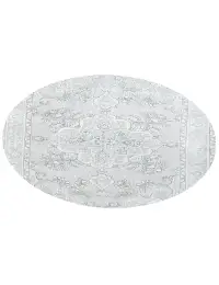 Grau Persien Persischer Vintage Teppich 198 x 198 cm - view 2