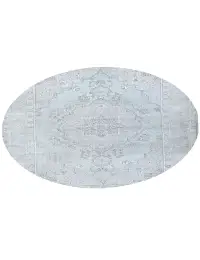 Blau Persien Persischer Vintage Teppich 197 x 197 cm - view 1