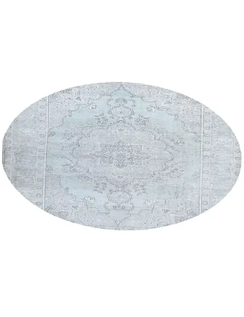 Blau Persien Persischer Vintage Teppich 197 x 197 cm - view 2