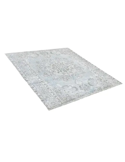 Blau Persien Persischer Vintage Teppich 204 x 204 cm - view 2