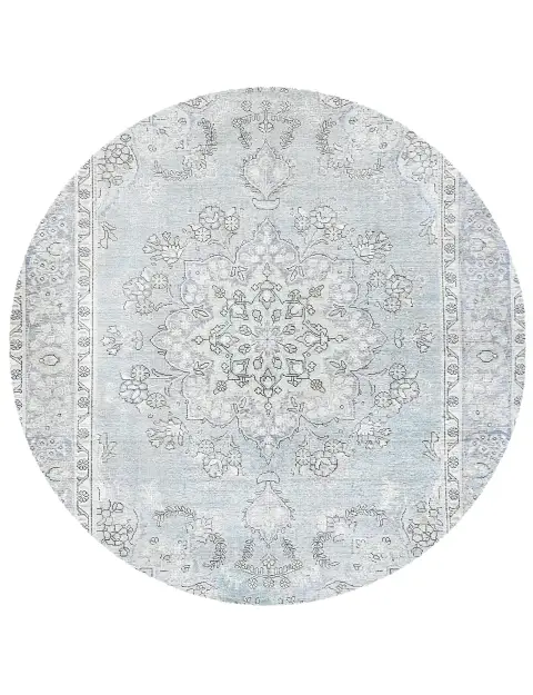 Sininen Persia Persialaiset vintage matot 204 x 204 cm