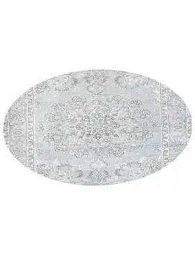Blau Persien Persischer Vintage Teppich 204 x 204 cm - view 1