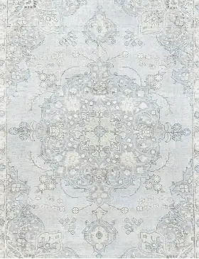 Blau Persien Persischer Vintage Teppich 203 x 203 cm - view 3