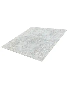 Blau Persien Persischer Vintage Teppich 203 x 203 cm - view 1