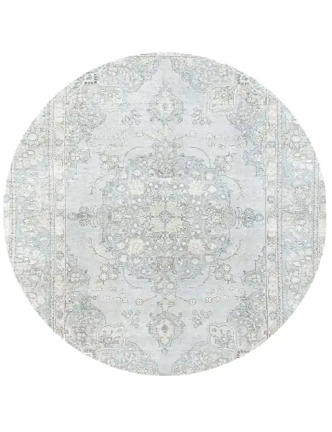 Sininen Persia Persialaiset vintage matot 203 x 203 cm
