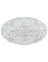 Blau Persien Persischer Vintage Teppich 203 x 203 cm - view 1