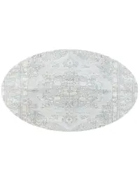Blau Persien Persischer Vintage Teppich 203 x 203 cm - view 2
