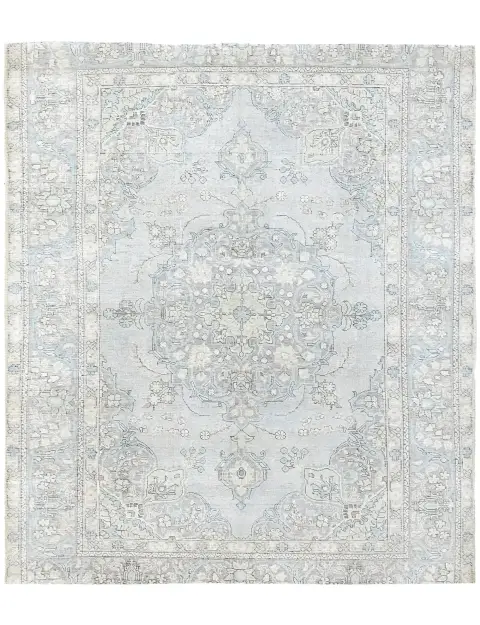 Blau Persien Persischer Vintage Teppich 250 x 203 cm