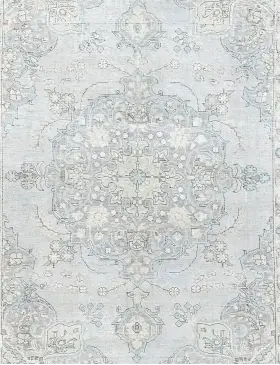 Blauw Perzië Perzisch Vintage Tapijt 250 x 203 cm - view 3