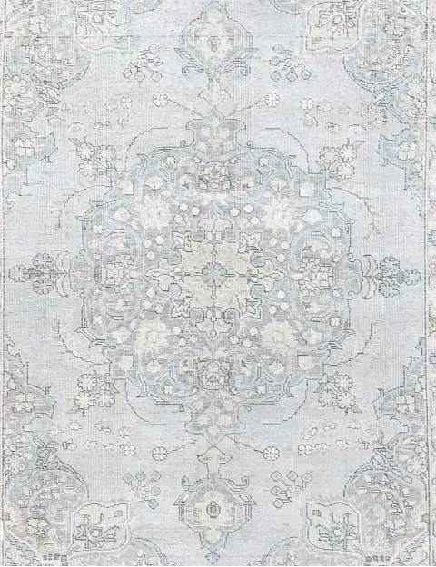 Blau Persien Persischer Vintage Teppich 250 x 203 cm - view 3
