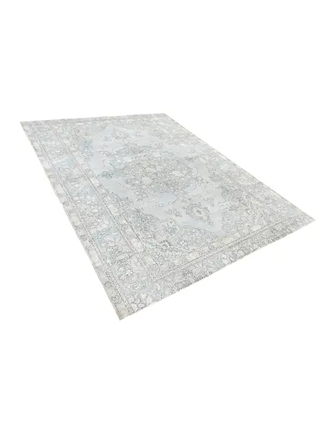 Blau Persien Persischer Vintage Teppich 250 x 203 cm - view 2