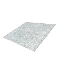 Blau Persien Persischer Vintage Teppich 197 x 197 cm - view 1