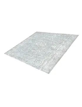 Blau Persien Persischer Vintage Teppich 197 x 197 cm - view 1