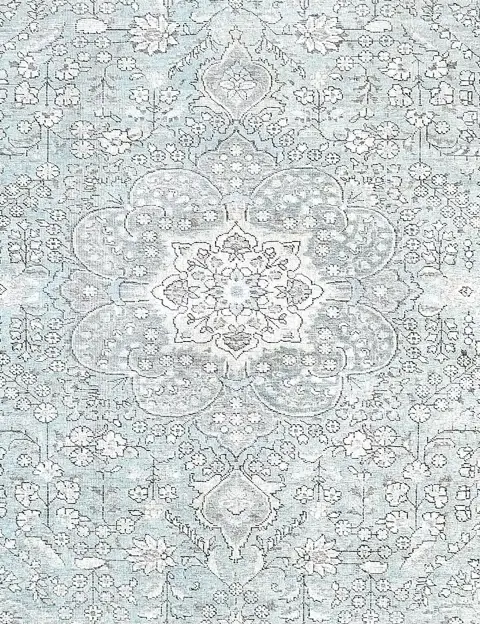 Sininen Persia Persialaiset vintage matot 197 x 197 cm - view 3