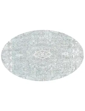 Blu Persiano Tappeto vintage persiano 197 x 197 cm - view 1
