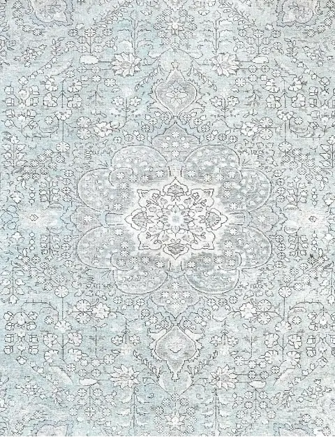 Blau Persien Persischer Vintage Teppich 250 x 197 cm - view 3