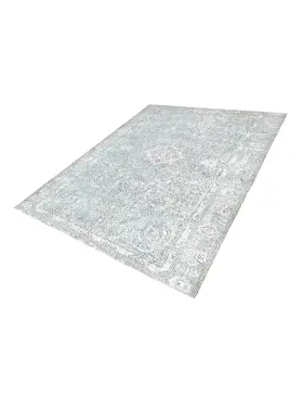 Blau Persien Persischer Vintage Teppich 250 x 197 cm - view 1