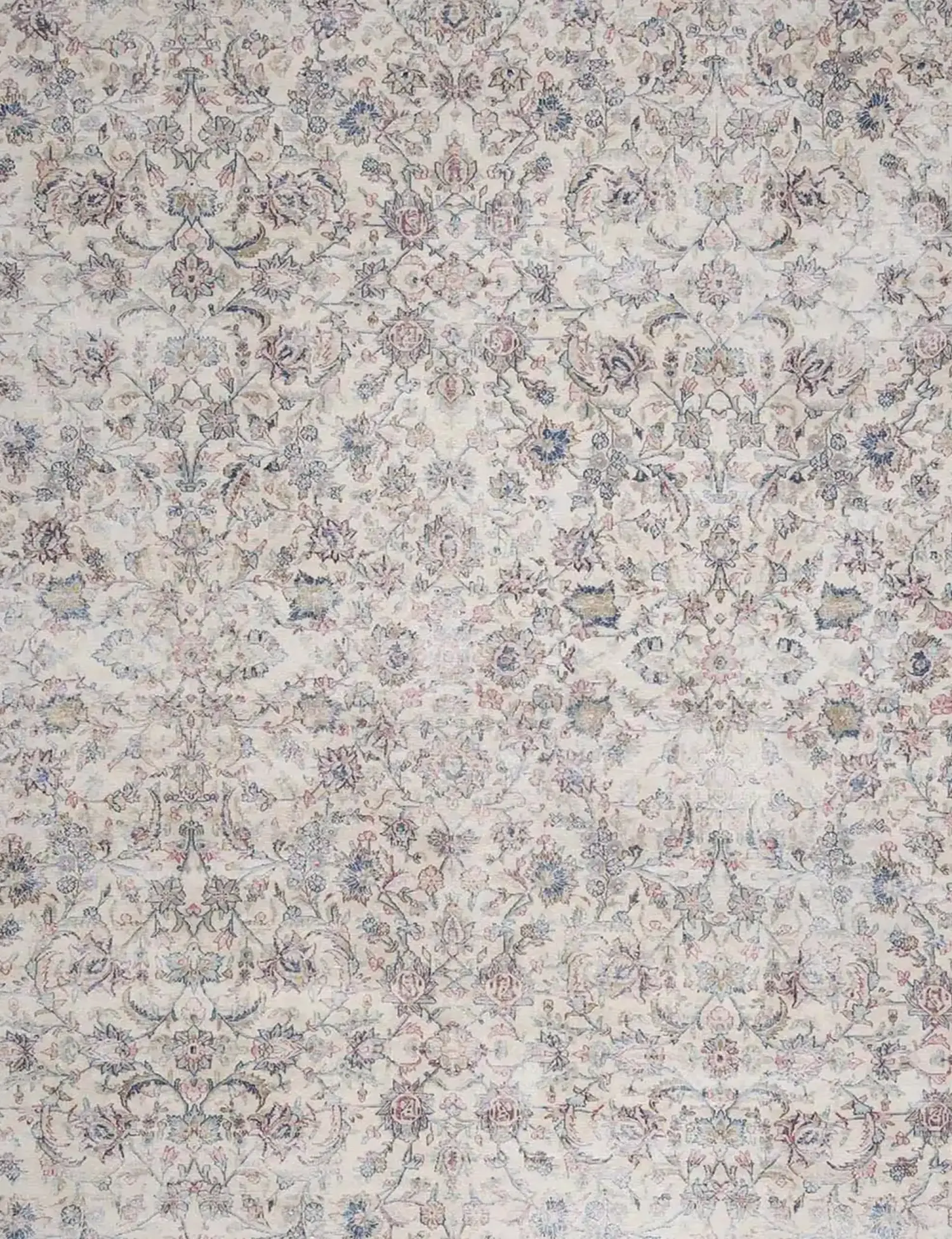 Grau text_origin_4 Persischer Vintage Teppich 300 x 300 cm - Einzigartiger handgefertigter Teppich