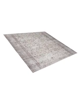 Grau Pakistan Persischer Vintage Teppich 300 x 300 cm - view 2