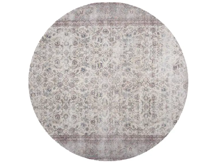 Grau text_origin_4 Persischer Vintage Teppich 300 x 300 cm