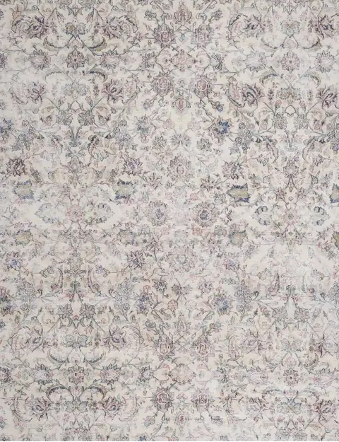 Grau Pakistan Persischer Vintage Teppich 300 x 300 cm - view 3