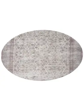 Grau Pakistan Persischer Vintage Teppich 300 x 300 cm - view 1