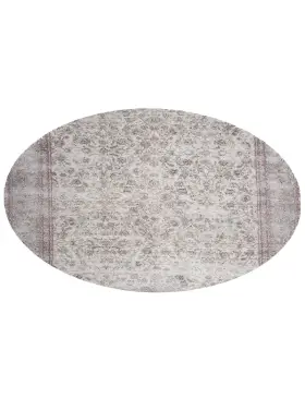 Grau Pakistan Persischer Vintage Teppich 300 x 300 cm - view 2
