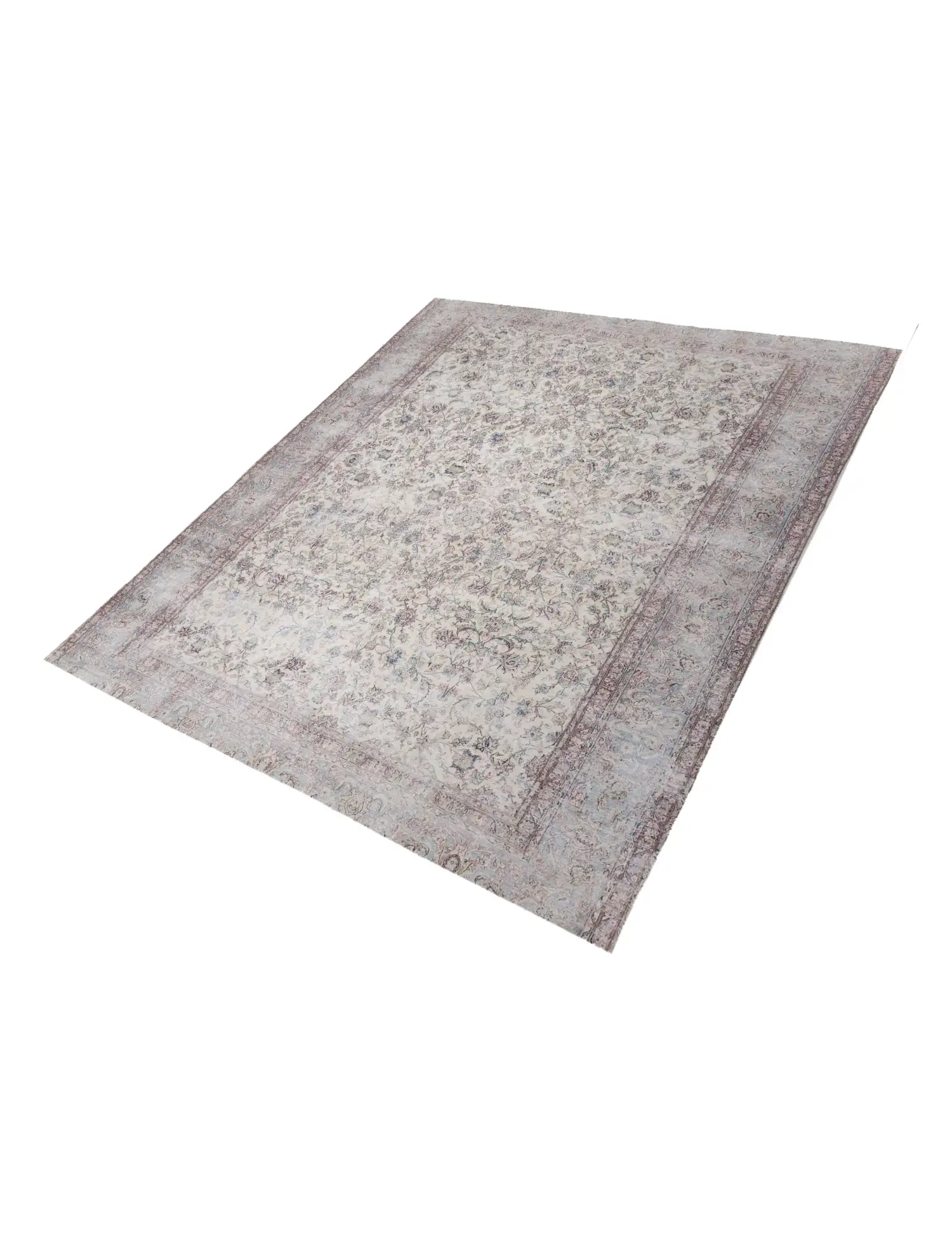 Grau text_origin_4 Persischer Vintage Teppich 350 x 300 cm - Einzigartiger handgefertigter Teppich