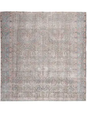 Mehrfarbig Pakistan Persischer Vintage Teppich 209 x 209 cm