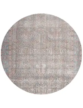 Flerfärgad Pakistan Persisk vintage matta 209 x 209 cm