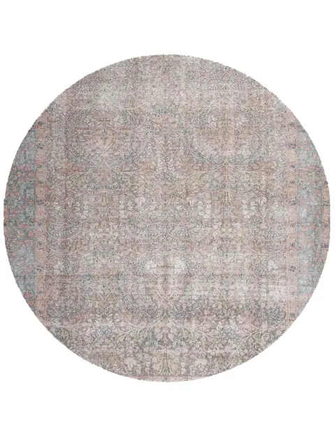 Monivärinen Pakistan Persialaiset vintage matot 209 x 209 cm