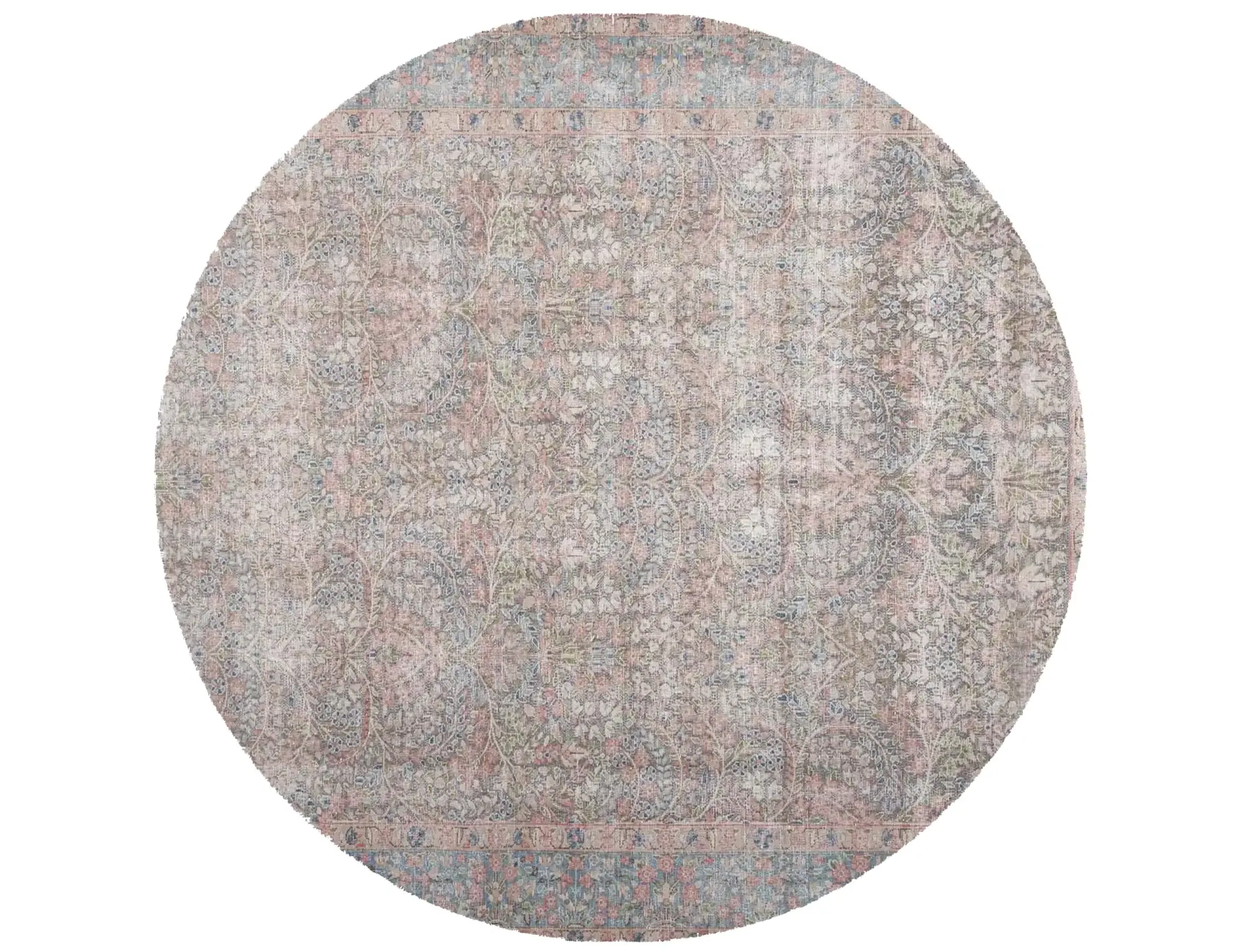 Mehrfarbig text_origin_4 Persischer Vintage Teppich 209 x 209 cm