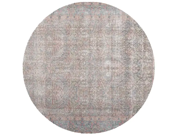 Mehrfarbig text_origin_4 Persischer Vintage Teppich 209 x 209 cm