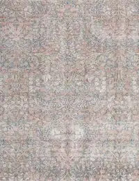 Mehrfarbig text_origin_4 Persischer Vintage Teppich 209 x 209 cm - view 3