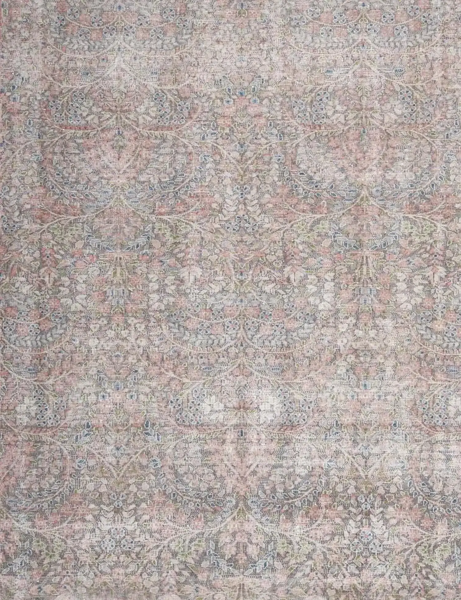 Mehrfarbig text_origin_4 Persischer Vintage Teppich 250 x 209 cm - Einzigartiger handgefertigter Teppich