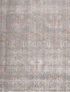 Multifarvet Pakistan Persisk Vintagetæppe 250 x 209 cm - view 3