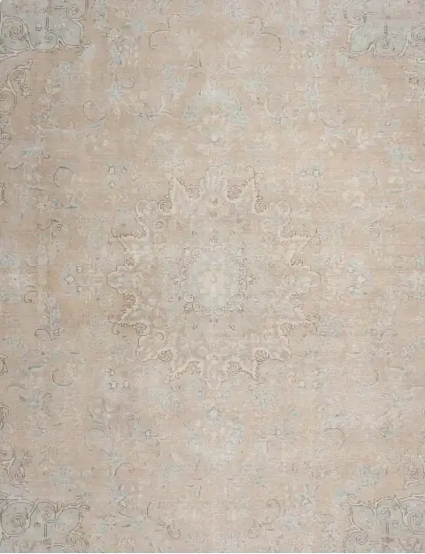 Beige Pakistan Persialaiset vintage matot 296 x 296 cm - view 3