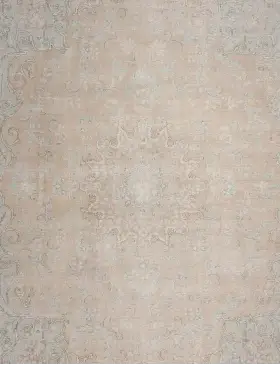 Beige Pakistan Persisk Vintagetæppe 350 x 296 cm - view 3