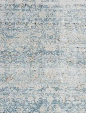 Grau Persien Persischer Vintage Teppich 174 x 174 cm - view 3