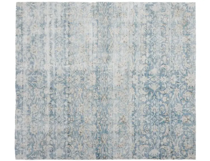 Grau Persien Persischer Vintage Teppich 240 x 174 cm