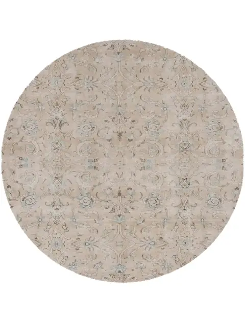 Beige Pakistan Persialaiset vintage matot 173 x 173 cm