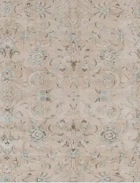 Beige Pakistan Persisk vintage matta 173 x 173 cm - view 3