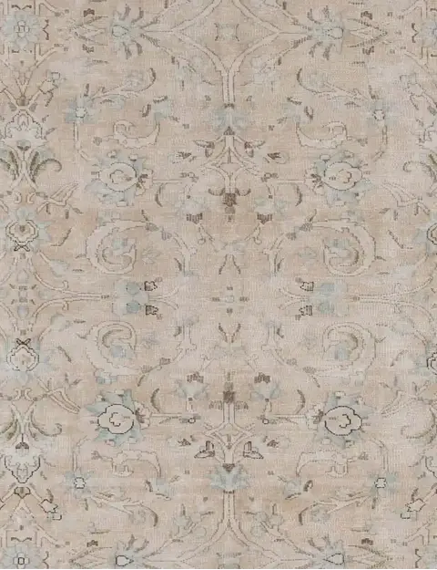 Beige Pakistan Persialaiset vintage matot 173 x 173 cm - view 3