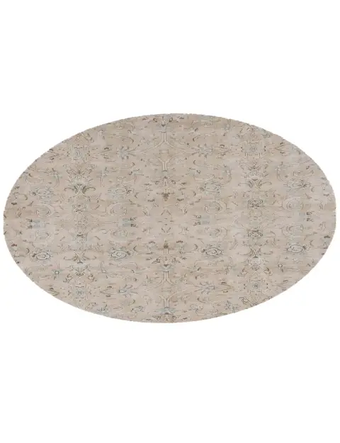 Beige Pakistan Persialaiset vintage matot 173 x 173 cm - view 1