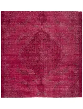 Lila Persien Persischer Vintage Teppich 236 x 236 cm