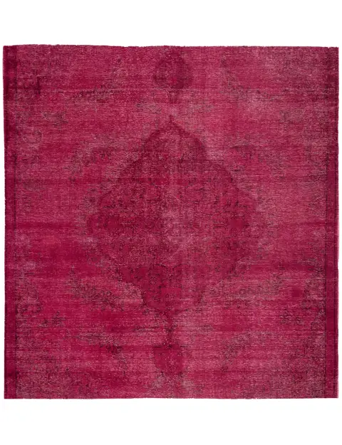 Púrpura Persia Alfombra persa vintage 236 x 236 cm