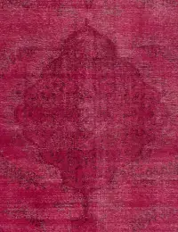 Lila Persien Persischer Vintage Teppich 236 x 236 cm - view 3