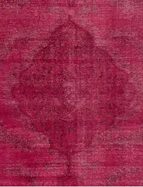 Lila Persien Persischer Vintage Teppich 236 x 236 cm - view 3