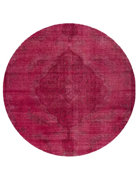 Púrpura Persia Alfombra persa vintage 236 x 236 cm